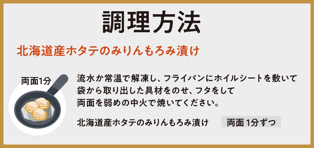 K庵s レシピ　調理方法